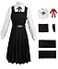 Wolancy Cosplay Costume School Outfit Uniform Dress Shirt Cloak Jacket Skirt Suit Set