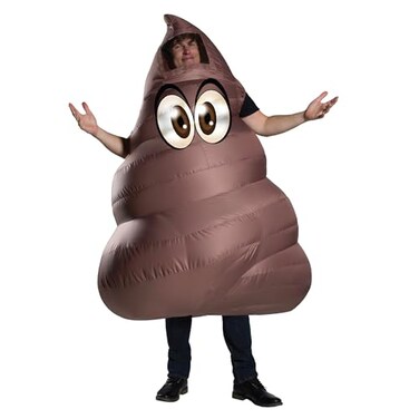 Rubies Poop Inflatable Costume for Adults Unisex One Size