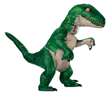 Rubies Original Velociraptor Inflatable Costume for Adults One Size