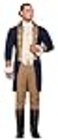 Rubies Colonial Officer Costume for Adults Mens Standard