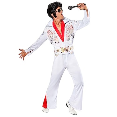 Rubies at Party City Elvis Presley Elvis Presley Costume for Adults Mens Medium