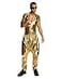Rubies MC Gold Costume Pants for Adults Mens Standard