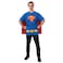 Rubies DC Comics Superheroes Superman Costume TShirt With Cape for Adults Mens XL