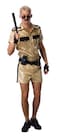 Rubies Reno 911 Lt Dangle Deluxe Costume for Adults Mens Standard