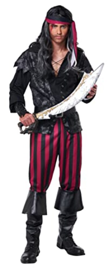 California Costumes Mens Ruthless Rogue Pirate Costume Small
