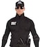 Rubies SWAT Zip Up Vest for Adults Mens One Size Black