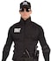 Rubies SWAT Zip Up Vest for Adults Mens One Size Black