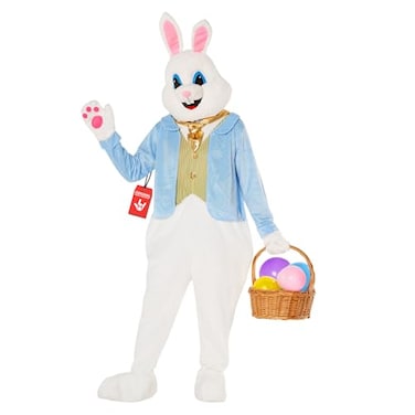 Morph Deluxe Easter Bunny Costume Adult Bunny Suit Easter Costumes for Adults Rabbit Costume Adult XLarge