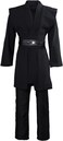 GOLDSTITCH Men Tunic Robe Knight Fancy Cool Cosplay Costume black XL