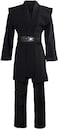 GOLDSTITCH Men Tunic Robe Knight Fancy Cool Cosplay Costume black S