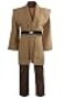 GOLDSTITCH Men Tunic Robe Knight Fancy Cool Cosplay Costume brown L