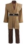 GOLDSTITCH Men Tunic Robe Knight Fancy Cool Cosplay Costume brown XXL