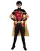 miccostumes Mens Grand Theft Red and Black Cosplay Costume Cloak M