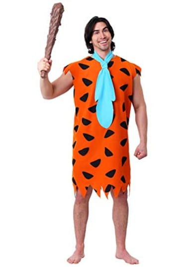 Rubies Costume Fred FlintstoneAnimated Mens Costume by Rubies orange XL