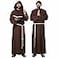 California Costumes Mens Renaissance Friar Brown SmallMedium US