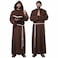California Costumes Mens Renaissance Friar Brown SmallMedium US