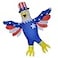 NiSotieb Inflatable Bald Eagle Costume Independence Day Blowup Costume for AdultHalloweenPatriotic Parade