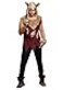 Dreamgirl Mens Big Bad Wolf MultiColored Large