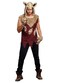 Dreamgirl Mens Big Bad Wolf MultiColored Large
