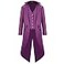 HZY HZY Mens Steampunk Vintage Tailcoat Jacket Gothic Victorian Frock Coat Uniform Halloween Costume