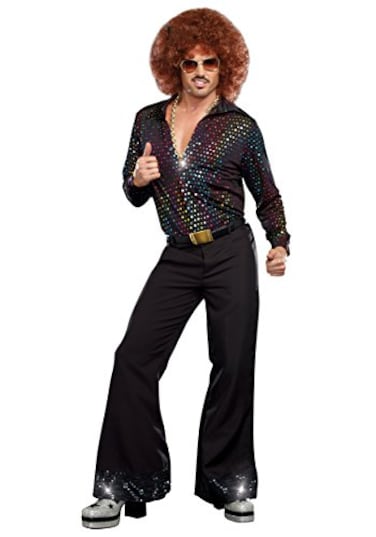 Dreamgirl mens Disco Dude Adult Costume Multicolored XLarge US