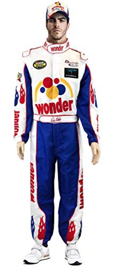 OEM Ricky Bobby Jumpsuit Cap Full Costume Talladega Nights L