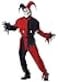 California Costumes Adult Evil Jester Costume Large Red
