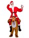 mascotshop Halloween Carry On Me Reindeer Rudolf Mascot Costume Ride On Costume