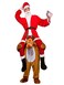 mascotshop Halloween Carry On Me Reindeer Rudolf Mascot Costume Ride On Costume