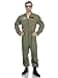 Leg Avenue Mens Licensed Top Gun Flight Suit Costume MEDLGE KhakiGreen