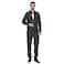 EraSpooky Mens 1920s Gangster Costume Wide Pin Stripe Suit Include Jacket Pants Shirt Front with Attached Necktie
