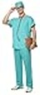 California Costumes Scrubs Costume Small Turquoise