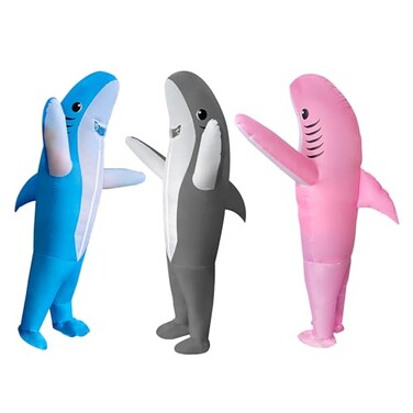 YB-OSANA YBOSANA Inflatable Costume for Adult Shark