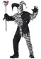 California Costumes Dark Jester Costume Mens Large Black White