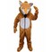 Rubies Fox Mascot Costume for Adults Unisex One Size BrownWhite