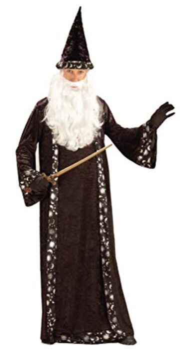 Rubies Mr Wizard Costume for Adults Mens Standard