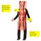 Rasta Imposta Bacon Strip Costume Brown One Size