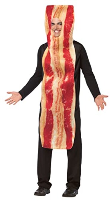 Rasta Imposta Bacon Strip Costume Brown One Size