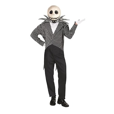 Disguise Jack Skellington Adult Halloween Costume XL