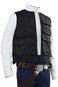 Cosplaysky Mens Cosplay Costume Black Vest Halloween Cosplay Sleeveless Jacket with MultiPockets