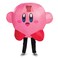 Disguise Inflatable Kirby Costume Official Nintendo Kirby Costume Outfit with Inflating Fan One Size