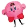 Disguise Inflatable Kirby Costume Official Nintendo Kirby Costume Outfit with Inflating Fan One Size
