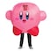 Disguise Inflatable Kirby Costume Official Nintendo Kirby Costume Outfit with Inflating Fan One Size