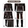 Gynicor Tunic Cosplay Costume Knight Halloween Full Set Uniform