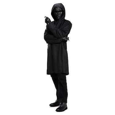Disguise Front Man Costume Official Squid Game Adult Costume and Mask Size LargeXL