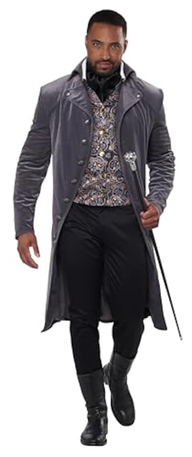 California Costumes Regency Coat Vest Set Mens Size XLarge