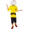 Rubies Peanuts Charlie Brown Costume and Mask for Adults Mens Large