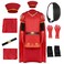 IKaewe Anime Costume Cosplay Outfit Cloak Cap Suit with Wig