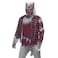 EraSpooky Men Werewolf Costume Full Moon Fury Wolf Halloween Cosplay Suit with Wolf Mask and Gloves