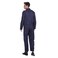 MKHFUW Adult Navy Blue Jumpsuit Coveralls with Mask And Classic Knife Medium